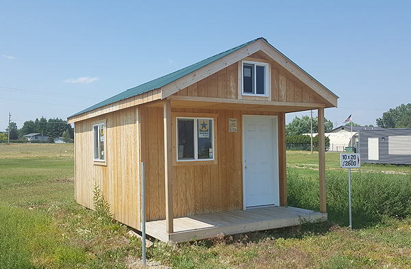 Kalispell Custom Sheds with Windows Doors Garage Doors and Insulated Floors